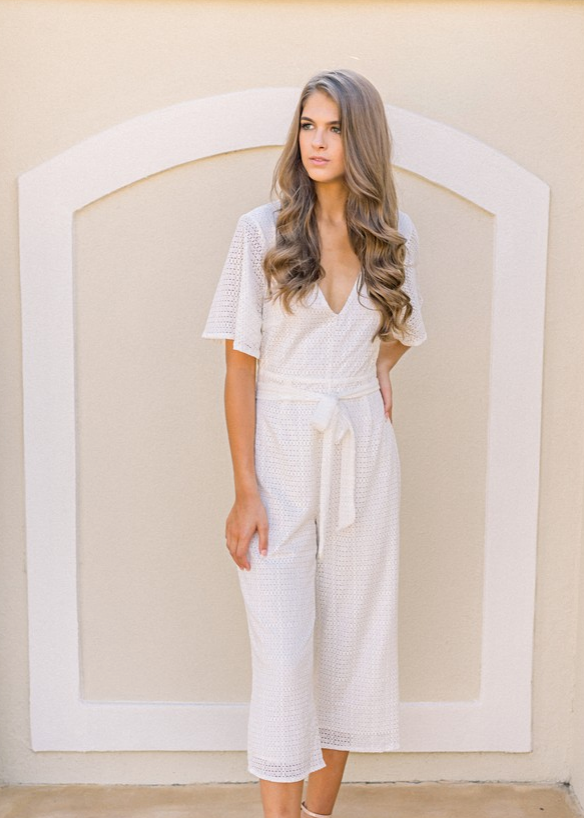 Engaging Tie Jumpsuit